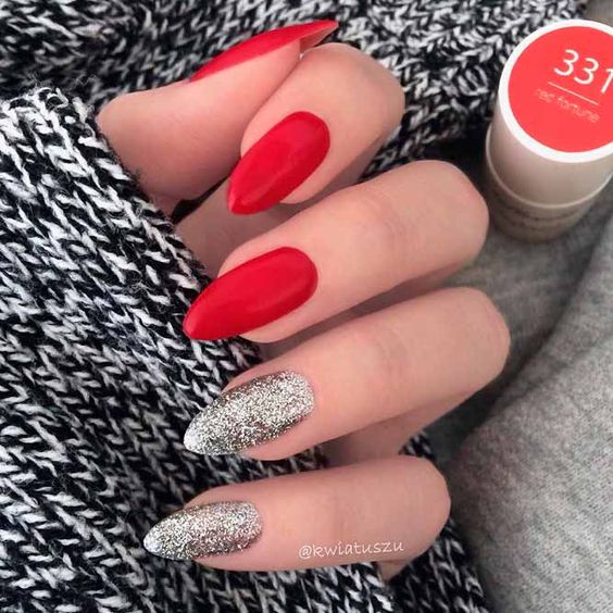  2019 Creative and Beautiful Almond Nails Ideas