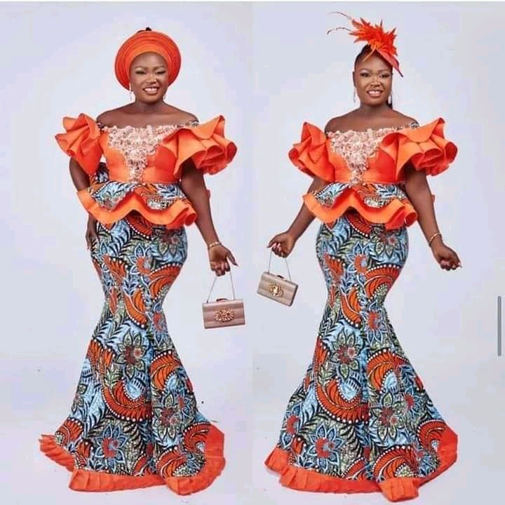 Ladies See 30 Gorgeous and Classy Ankara Skirts and Blouse Styles to Rock This Weekend