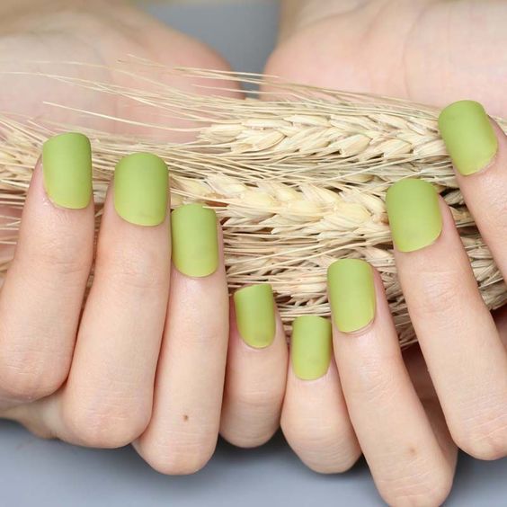 The top lime green nails and lime green nail ideas | lime green nails design