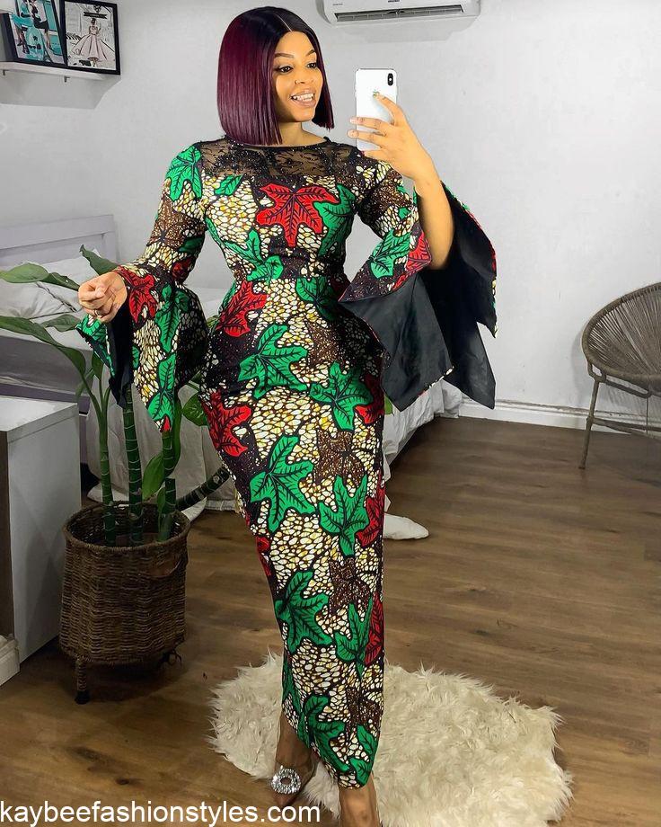 Best Ankara Long Gown Styles for Ladies