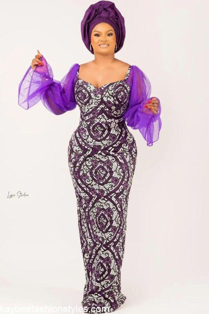 Best Ankara Long Gown Styles for Ladies