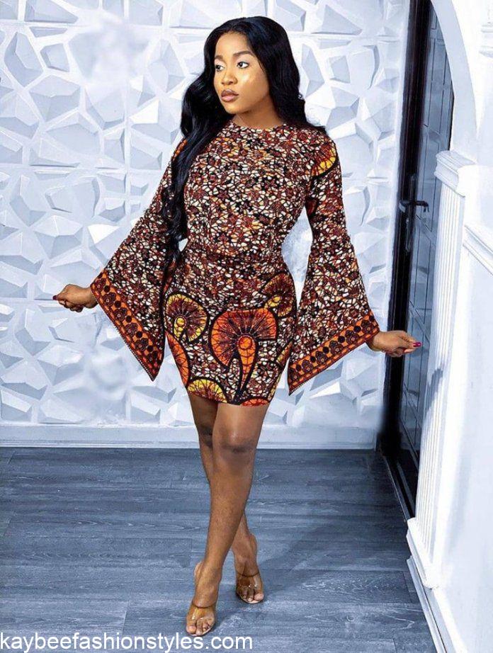 Ankara styles for slim ladies