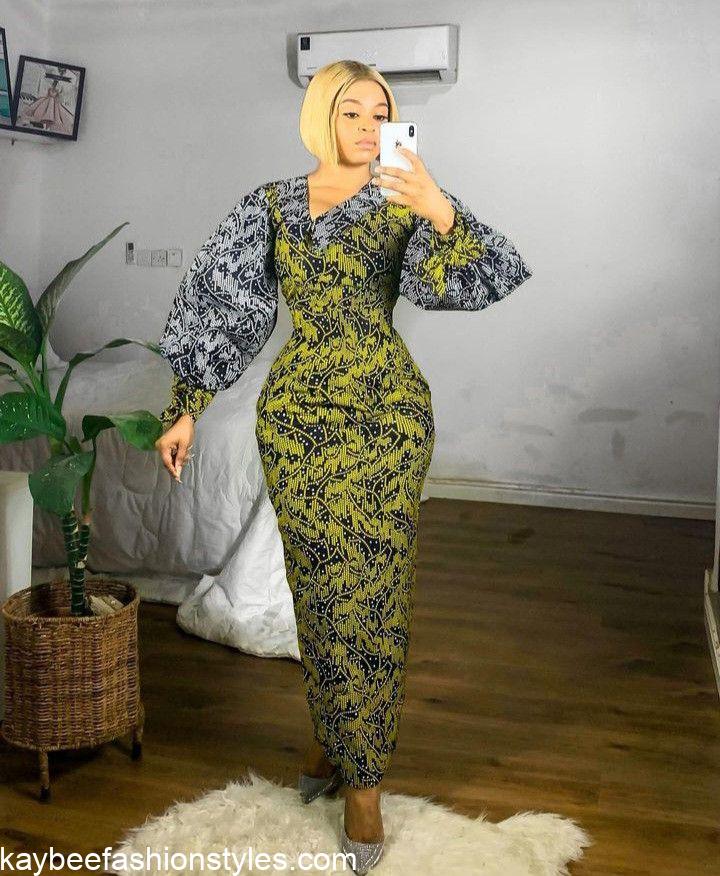 Best Ankara Long Gown Styles for Ladies