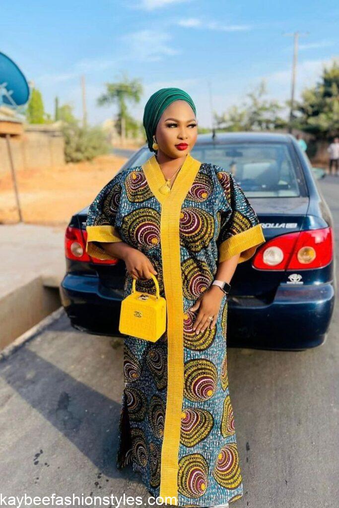 Best Ankara Long Gown Styles for Ladies