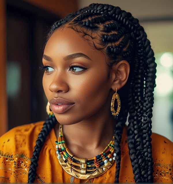 33 Lovely Fulani Braids Hairstyle Ideas