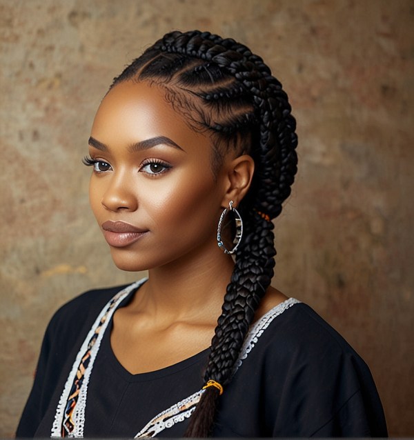 33 Lovely Fulani Braids Hairstyle Ideas