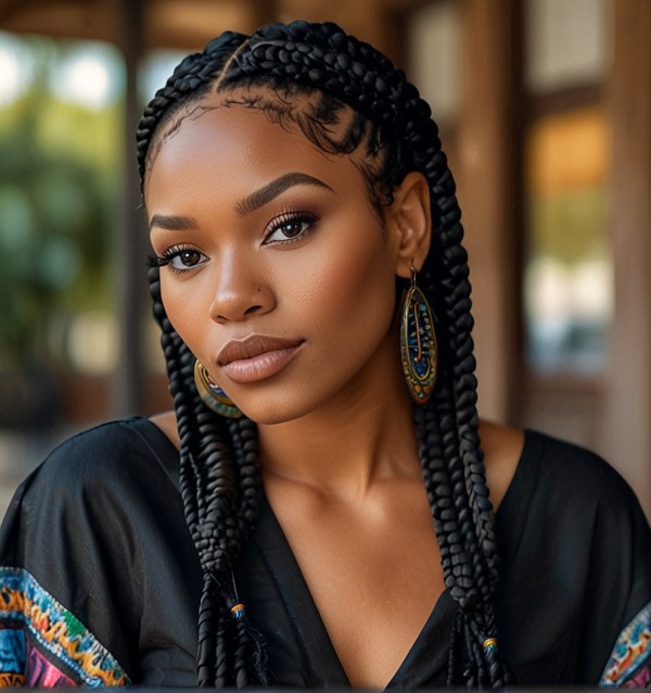 33 Lovely Fulani Braids Hairstyle Ideas