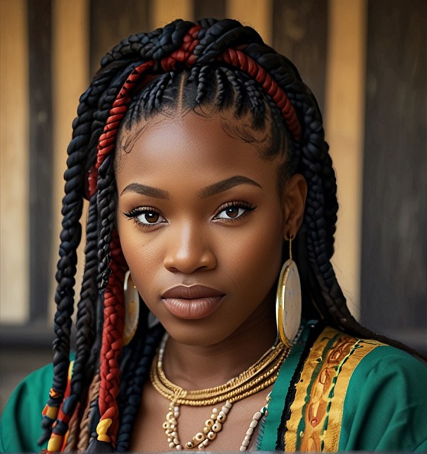 33 Lovely Fulani Braids Hairstyle Ideas