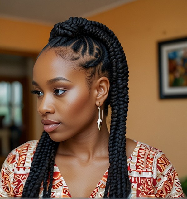 33 Lovely Fulani Braids Hairstyle Ideas