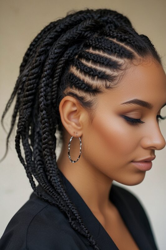 50 Lovely Cornrows Hairstyle Inspirations