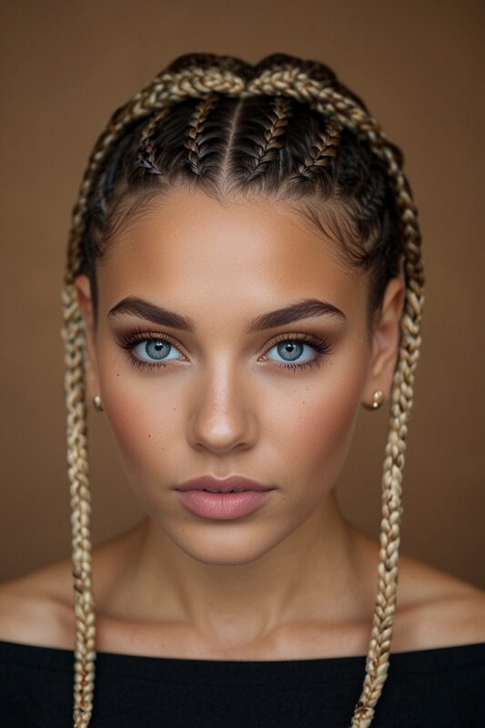 50 Lovely Cornrows Hairstyle Inspirations